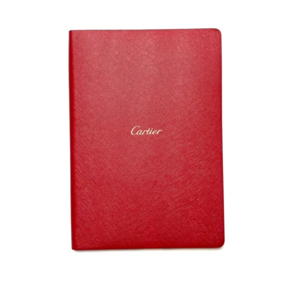 Cartier Red Notebook